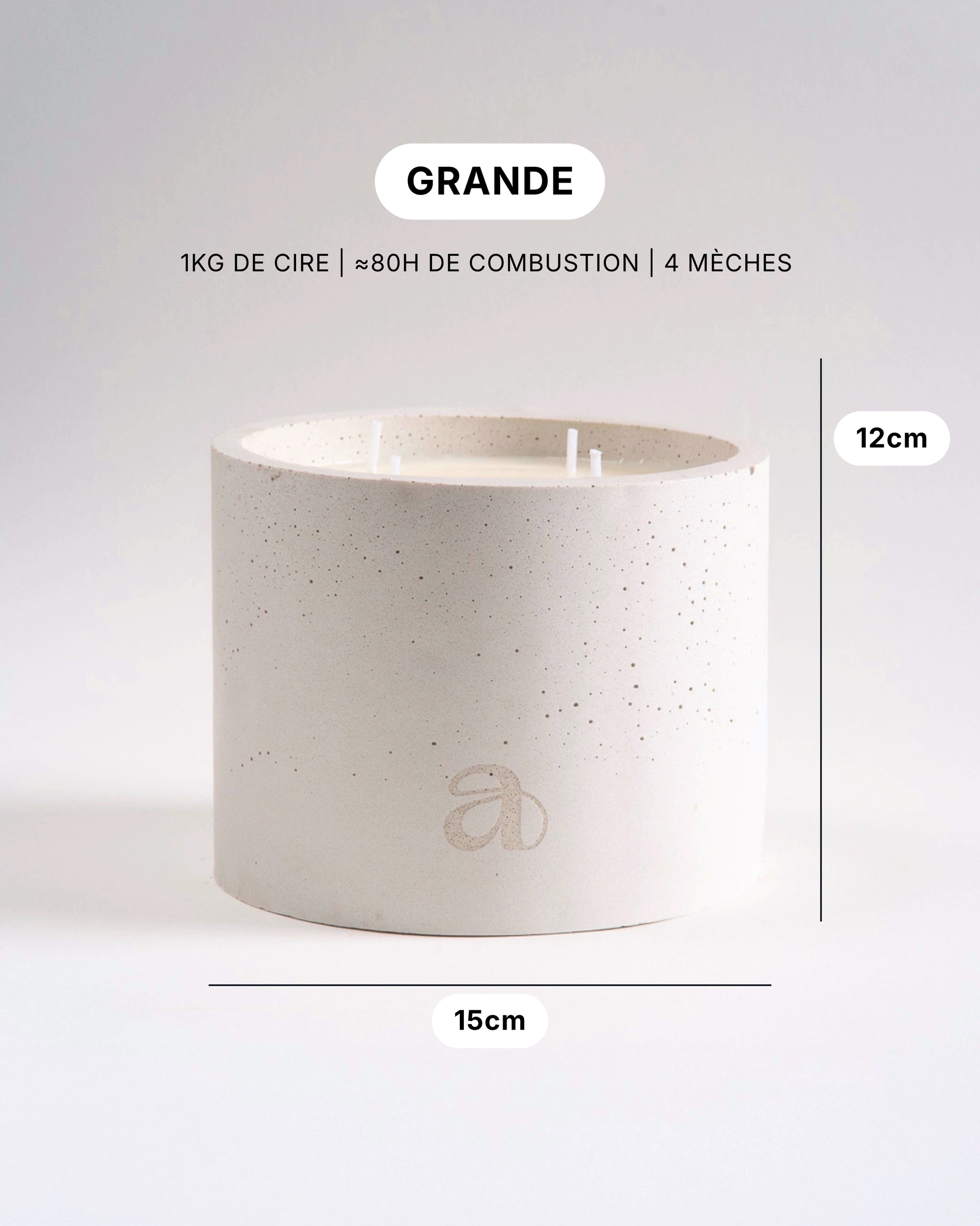 Bougie Musc Blanc