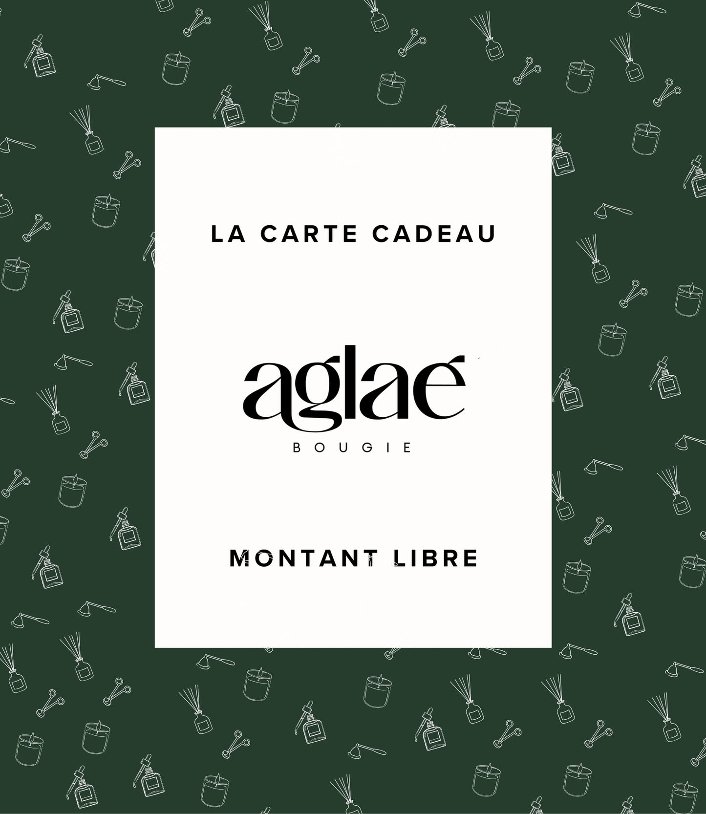 LA CARTE CADEAU - MONTANT AU CHOIX