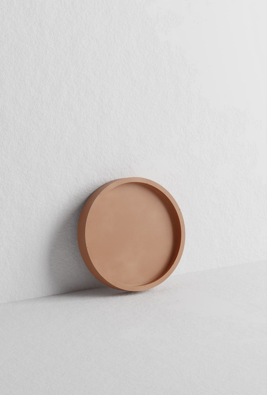 Aglaé Bougie - Plateau Rond beige