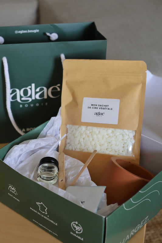 KIT DIY bougie Aglaé