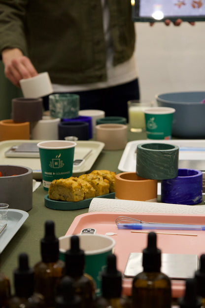 ATELIER FABRICATION DE BOUGIE PARFUMÉE 🌿🕯