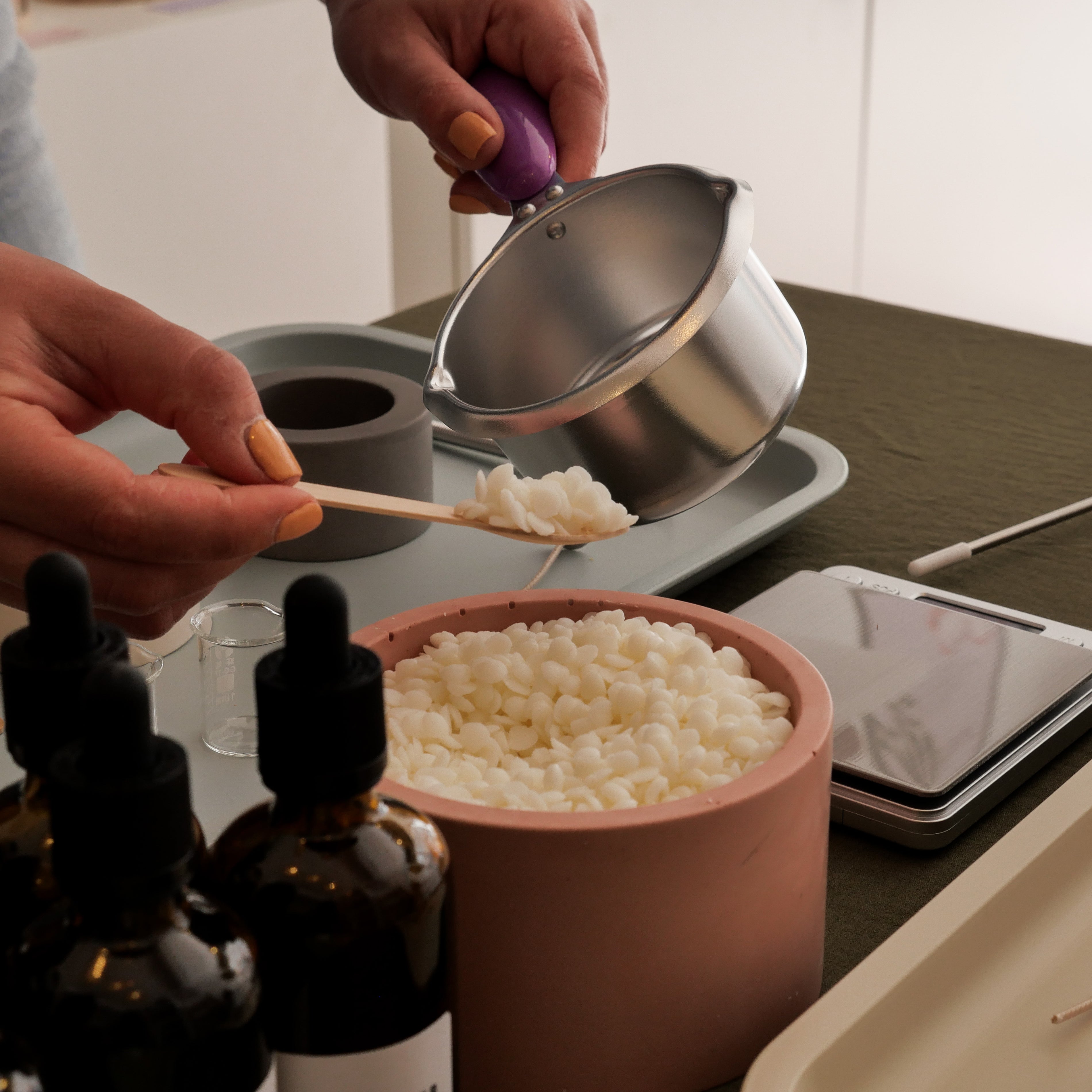 ATELIER FABRICATION DE BOUGIES PARFUMÉES 🌿🕯.