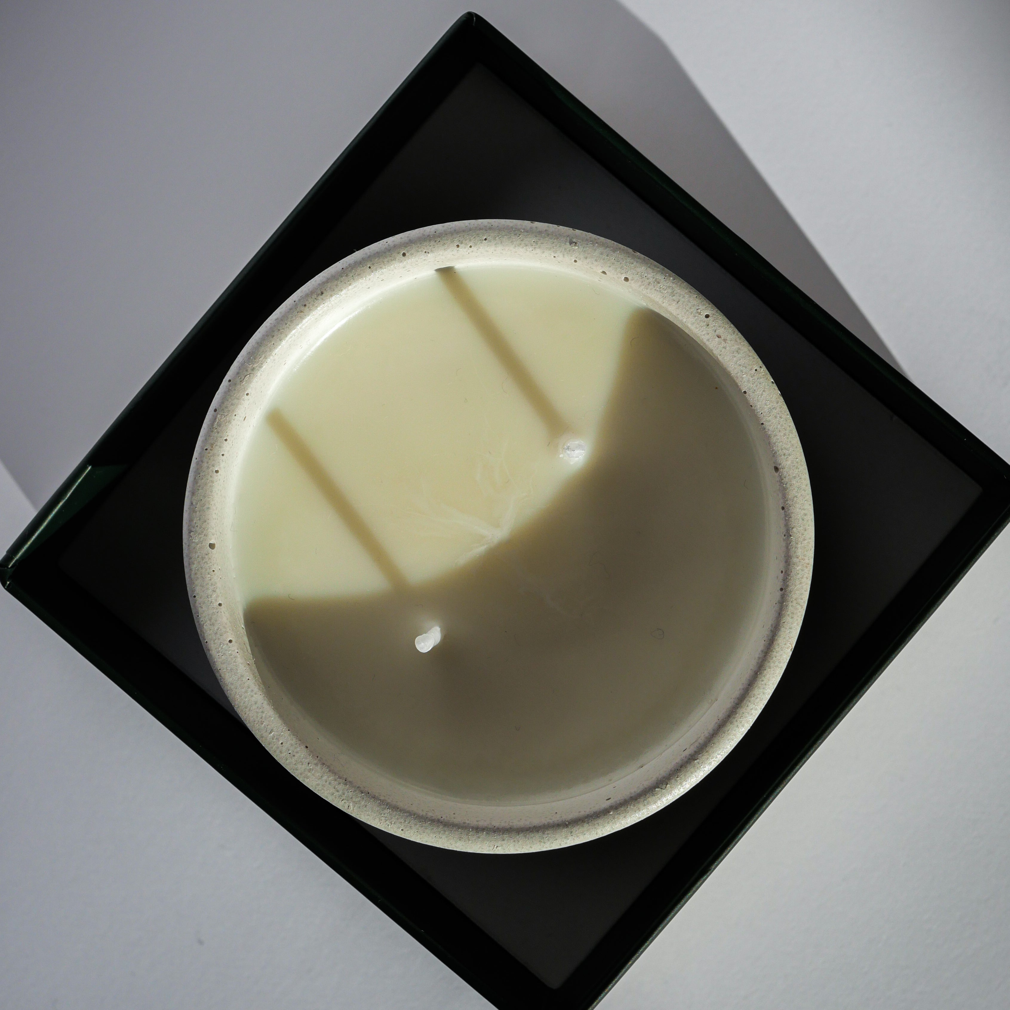 Custom-made scented candle