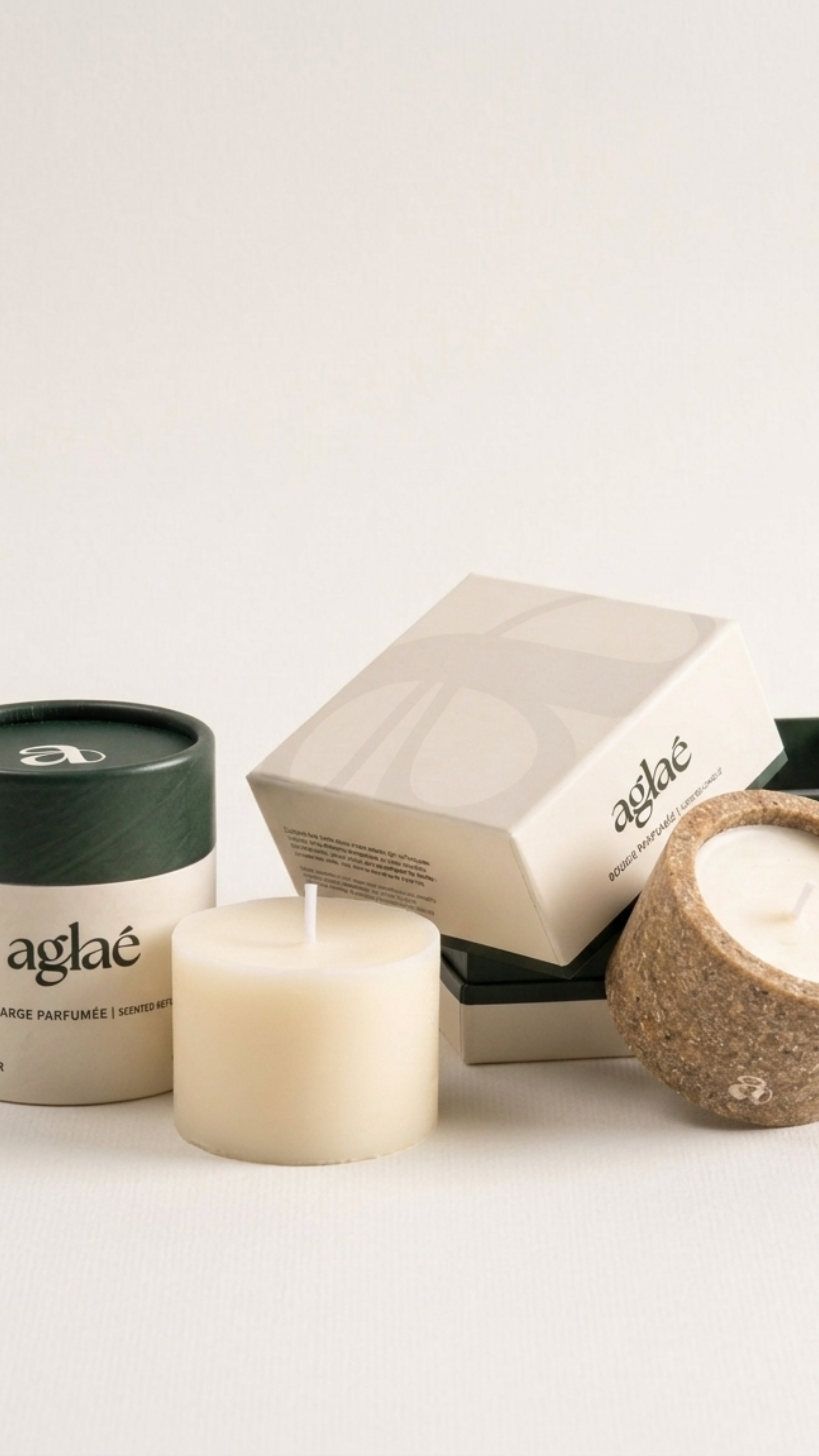 coffret découverte aglaé bougie et une recharge