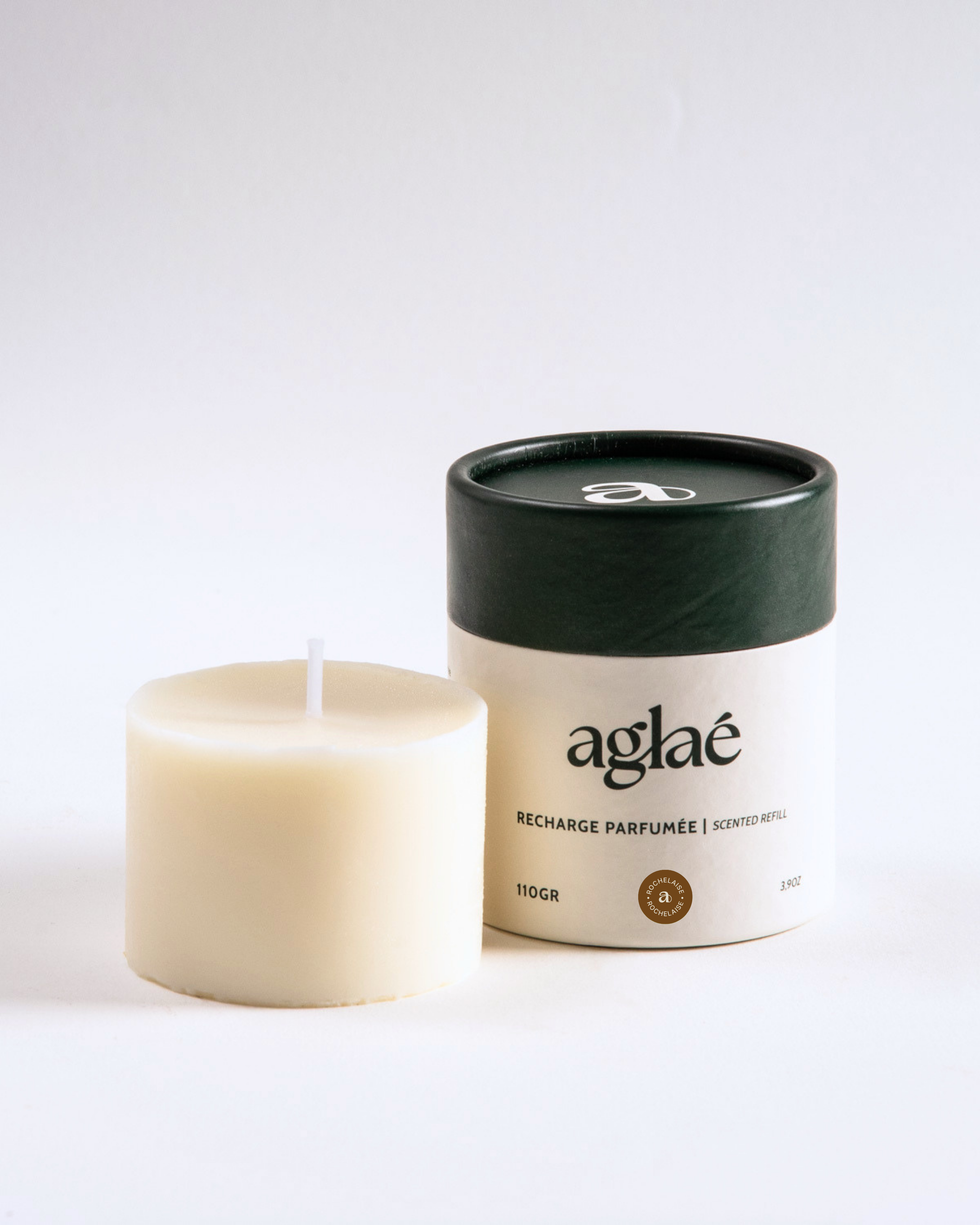 petite recharge parfumée rochelaise pour bougie aglaé